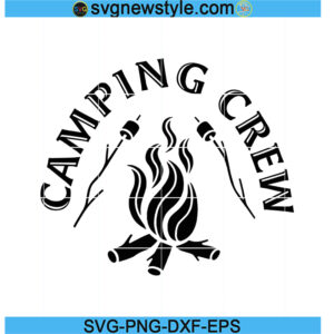 Camping Crew Svg