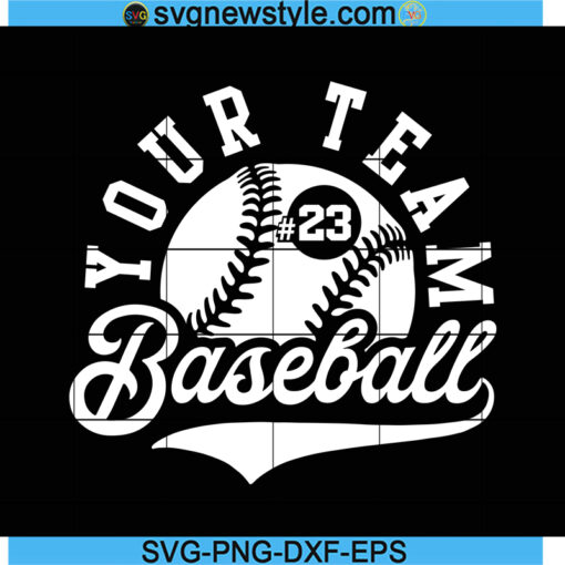 Baseball Team Logo Svg, Baseball Shirt Png, Baseball Svg, Personalized Baseball svg