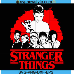 Stranger Things 4 svg