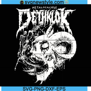 Dethklok Metalocalypse Svg, Dethklok band Svg, Png, Dxf, Eps Cricut File