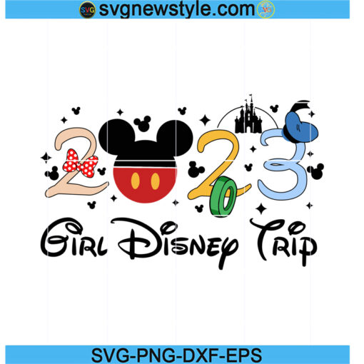 Disney Girls Trip 2023 Svg