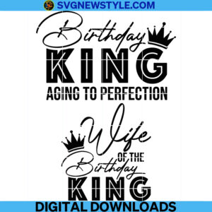 Birthday King Svg