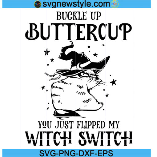 Buckle Up Buttercup Svg Silhouette