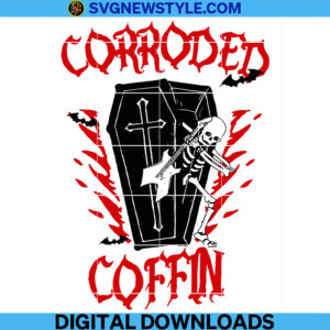 Corroded Coffin Band Png