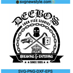 Deebo's Lock Pick Service Svg
