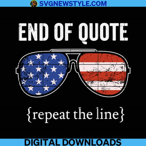 End of Quote Repeat the Line