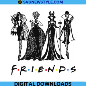 Friends Villains Svg