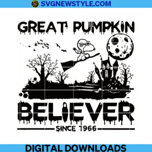 Great Pumpkin Believer Svg