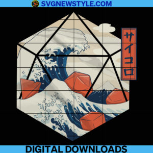 Great Wave of Dice Png