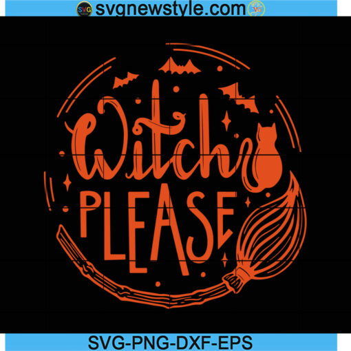 HALLOWEEN Witch Svg File