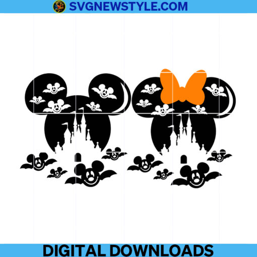 Disney Halloween Bat Svg