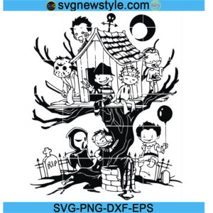 Halloween Tree House Svg Png