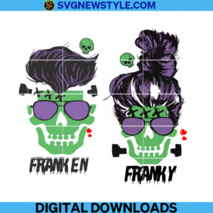 Halloween His and Hers Svg