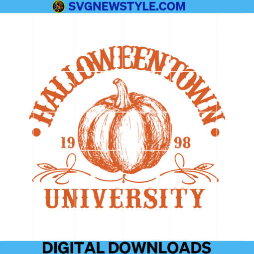 Halloweentown University Svg Silhouette