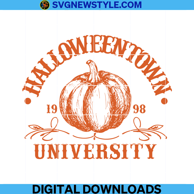 Halloweentown University Svg, Halloweentown University Png, Halloween