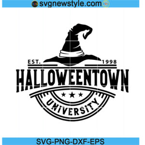 Halloweentown University Svg Designs