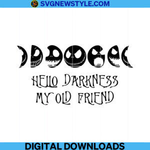 Hello Darkness My Old Friend Svg Png
