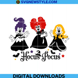Hocus pocus Silhouette Art