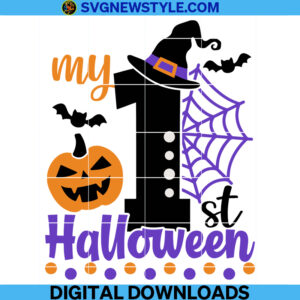 My 1st Halloween Svg Designs