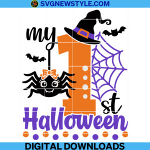 My 1st Halloween Svg