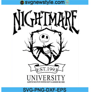 Nightmare University Svg Png