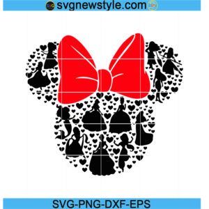 Mouse Princess Svg Png