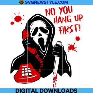Scream no you hang up Svg