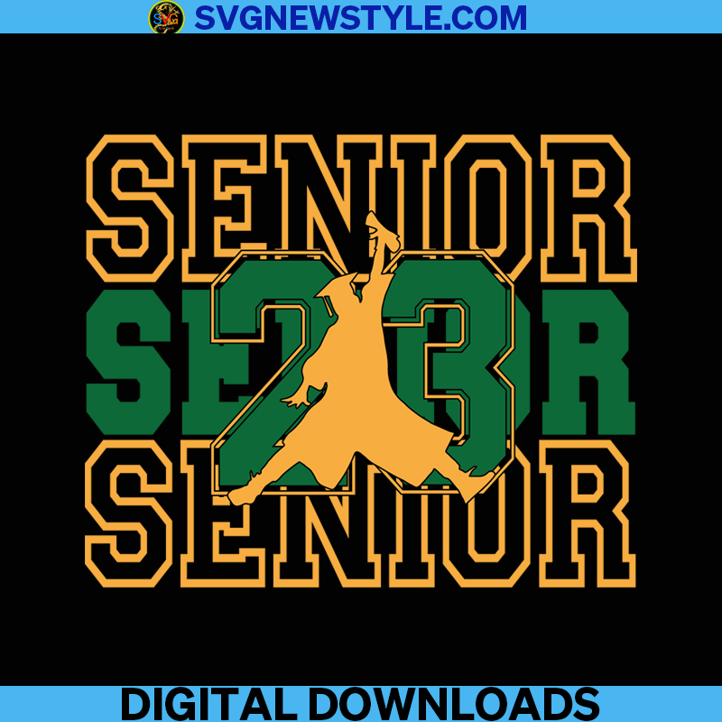 Senior Repeat 23 Svg 2023 Senior Jumpman Svg Class Of 2023 Svg