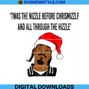 Snoop Dogg Christmas Svg