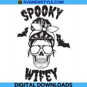 Spooky Wife Svg Png