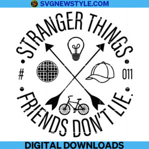 Stranger Things Svg