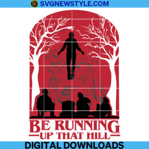 Stranger Thing Max Floating Svg