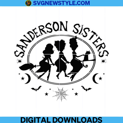 Sanderson Sisters Witches Svg