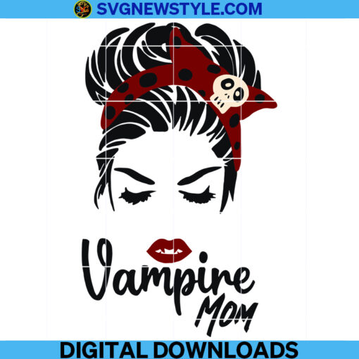 Vampire Mom Svg