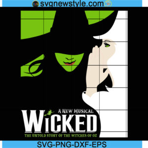 Wicked Musical Surprise Reveal Svg