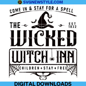 Wicked Witch Inn Svg