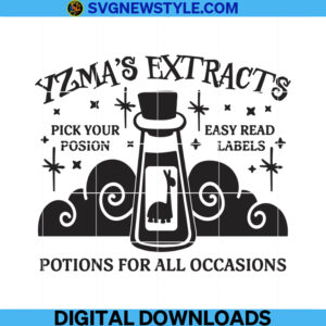 Yzma's Extracts shirt Svg