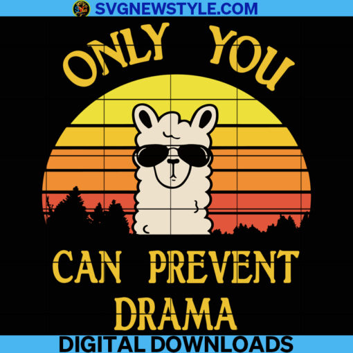 Only you can prevent drama svg Png