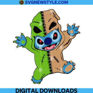 Blue Alien and Sack Svg, Halloween Svg, Png, Dxf, Eps, Instant Download