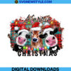 Christmas Cow Png