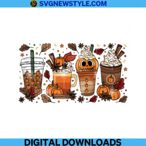 Pumpkin spice latte iced Png