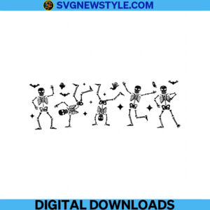 Dancing Skeletons Svg File