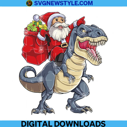 Dinosaur Santa Kids Png