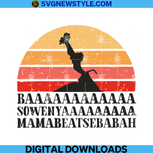 Disney Lion King Song Svg