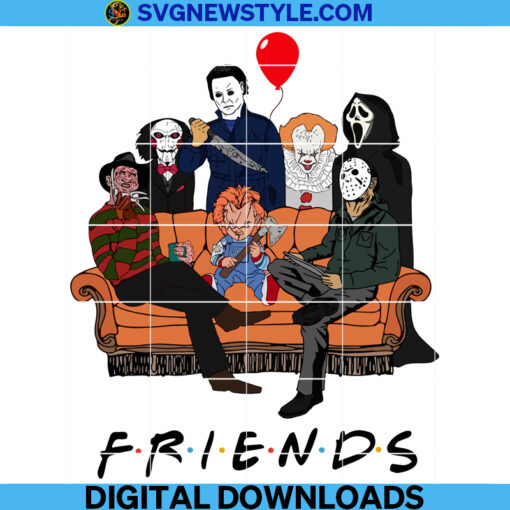 Friends Halloween Png Sublimations