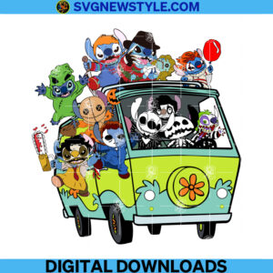 Scary Movie Villains Png, Horror Friends Png, Instant Download