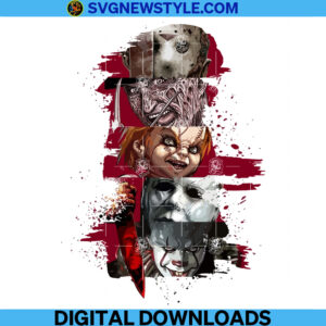 Halloween Horror Movie Killers Png File