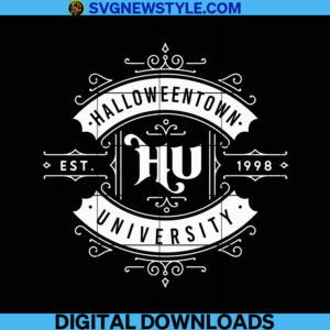 Halloween Town Svg