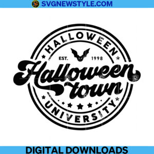 Halloweentown University Svg Cricut File