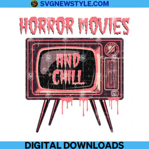 Horror Movies and Chill Png